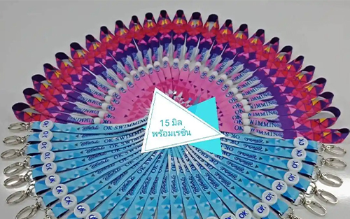 ข้อดีของ สายคล้องสกรีนลาย