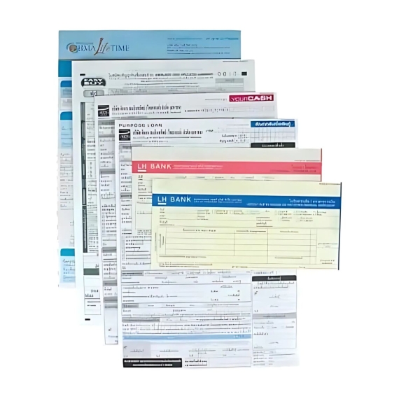 ฟอร์มกาวหัวตัดเป็นชุด